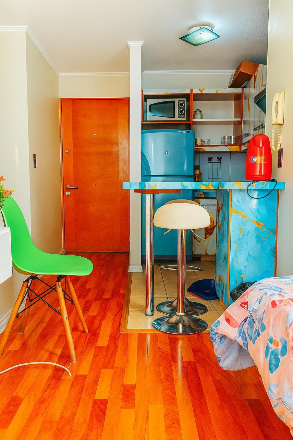 Apartamento Depto Metro Santa Ana