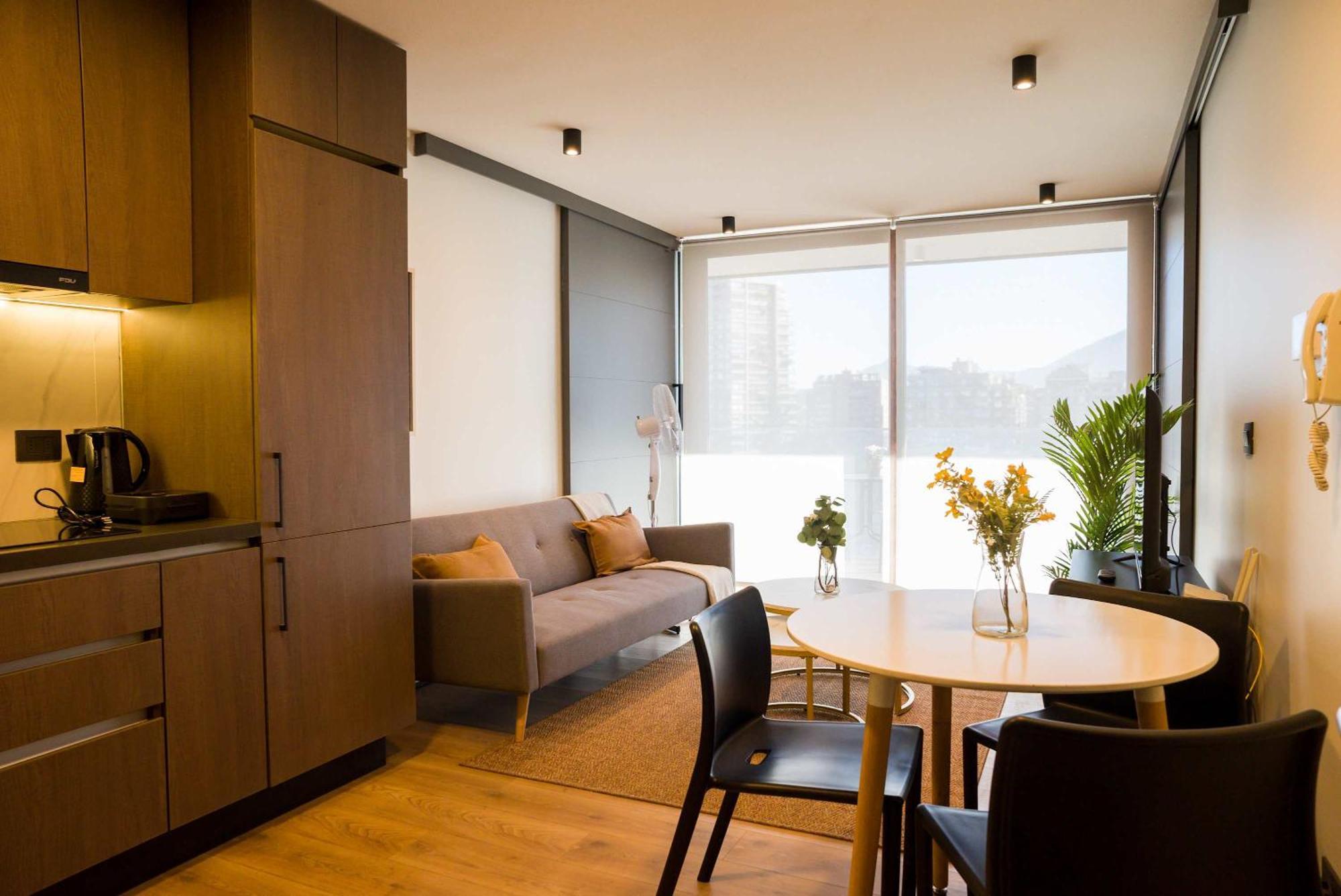 Chic & Cozy 2br Oasis In The Heart Of Condes * Santiago