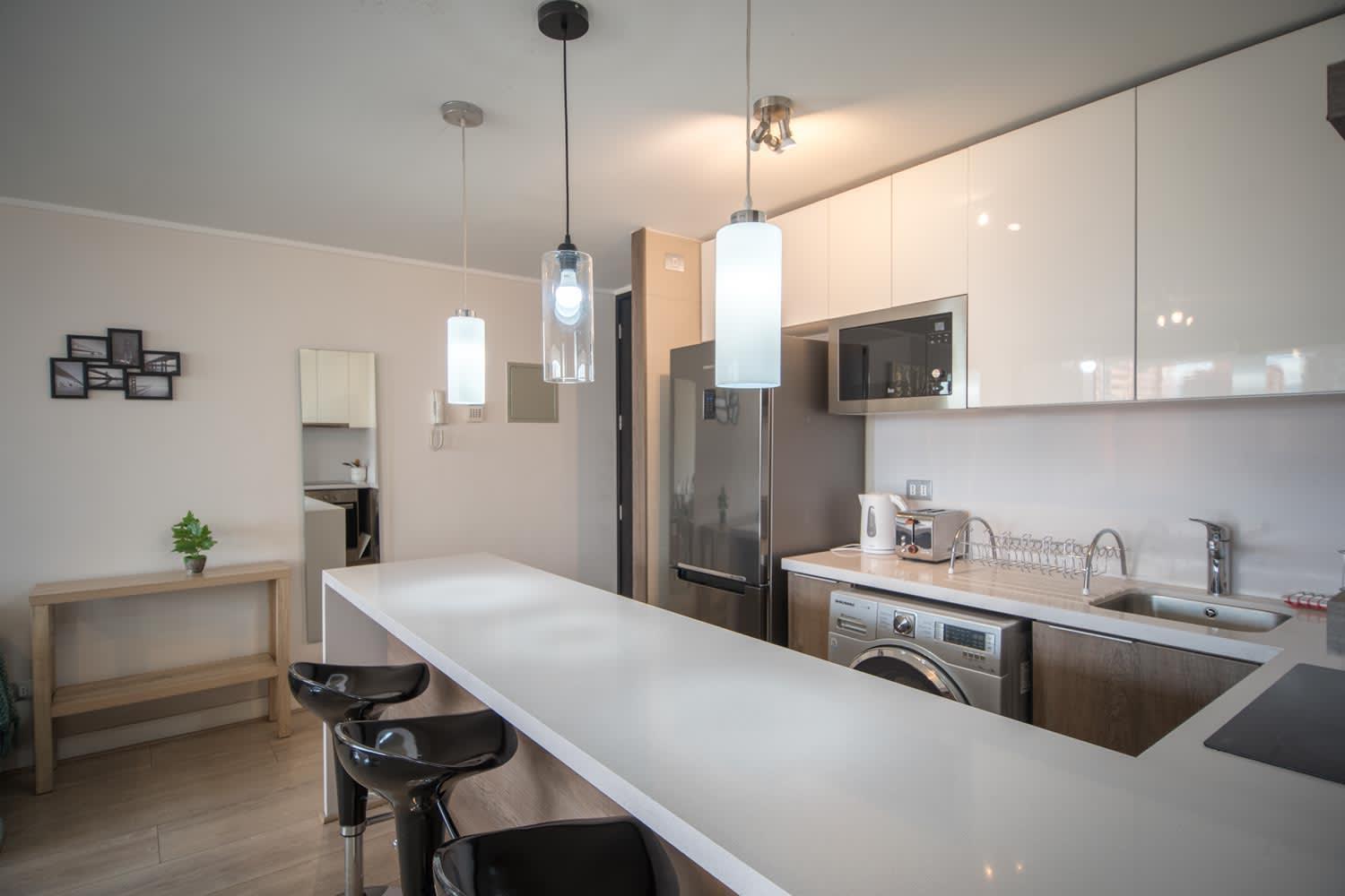 Premium 2br 2ba Parque Arauco - Balcon Con Malla *