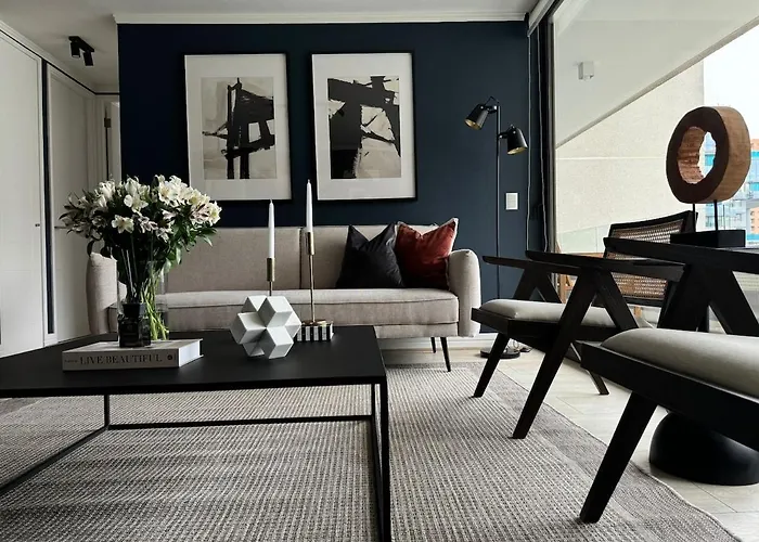 Beautiful And Modern Apartment At Parque Arauco Sector