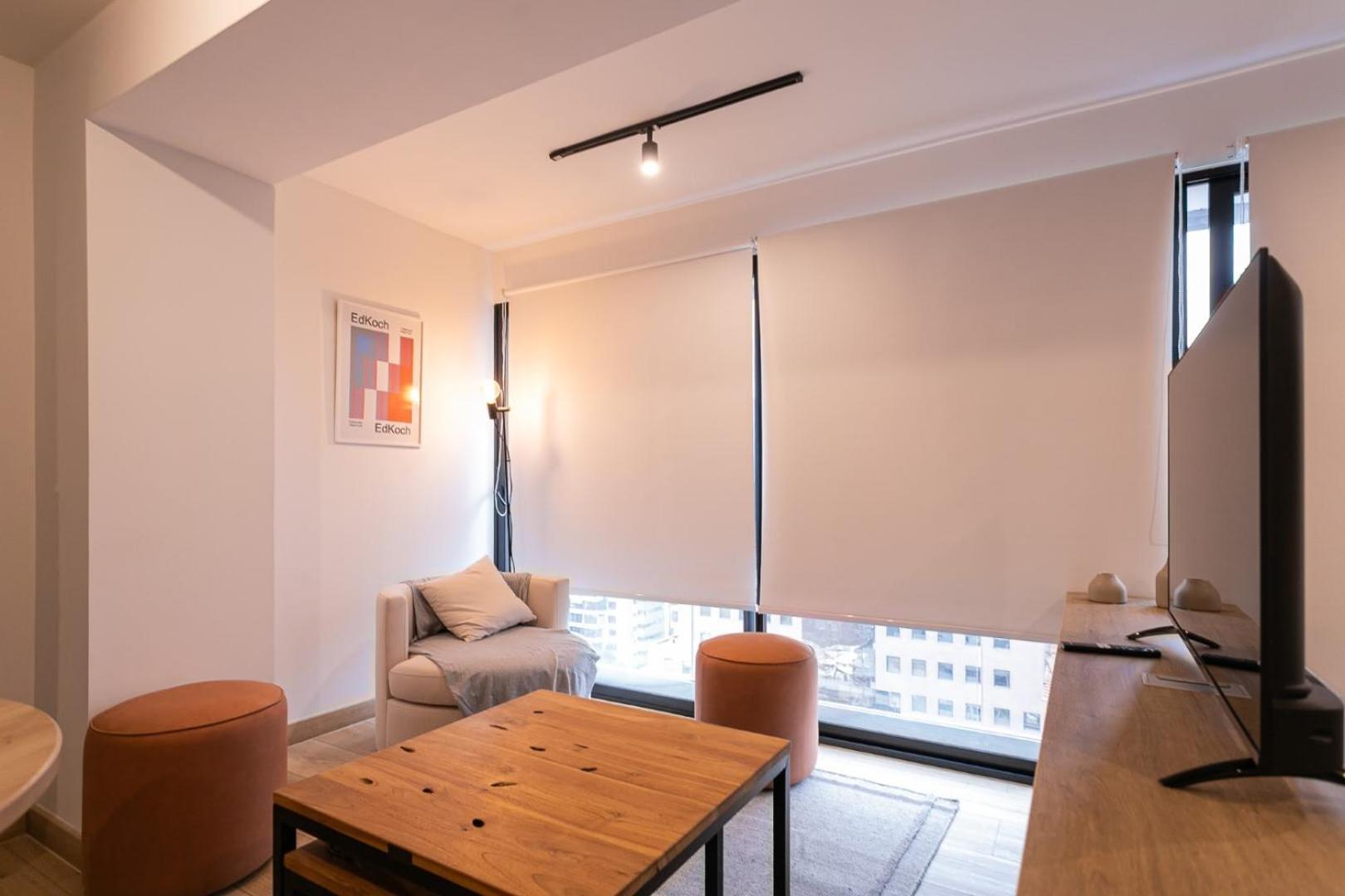 Vive La Modernidad Estudio En Barrio El Golf Apartment Santiago