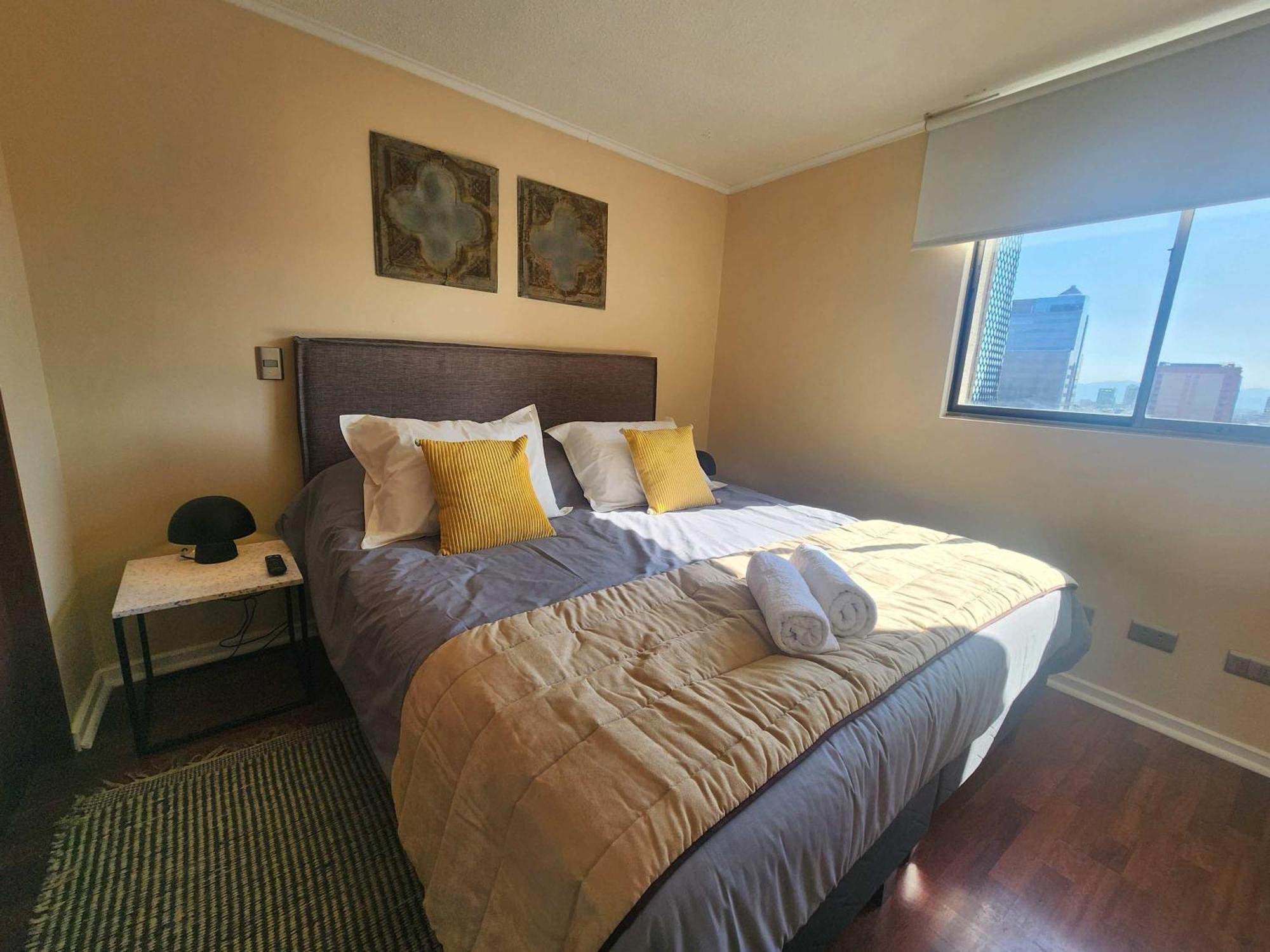 Apartamento Hom I Comodo Departamento 3pax 2d1b Calle Merced Stgo Santiago de Chile
