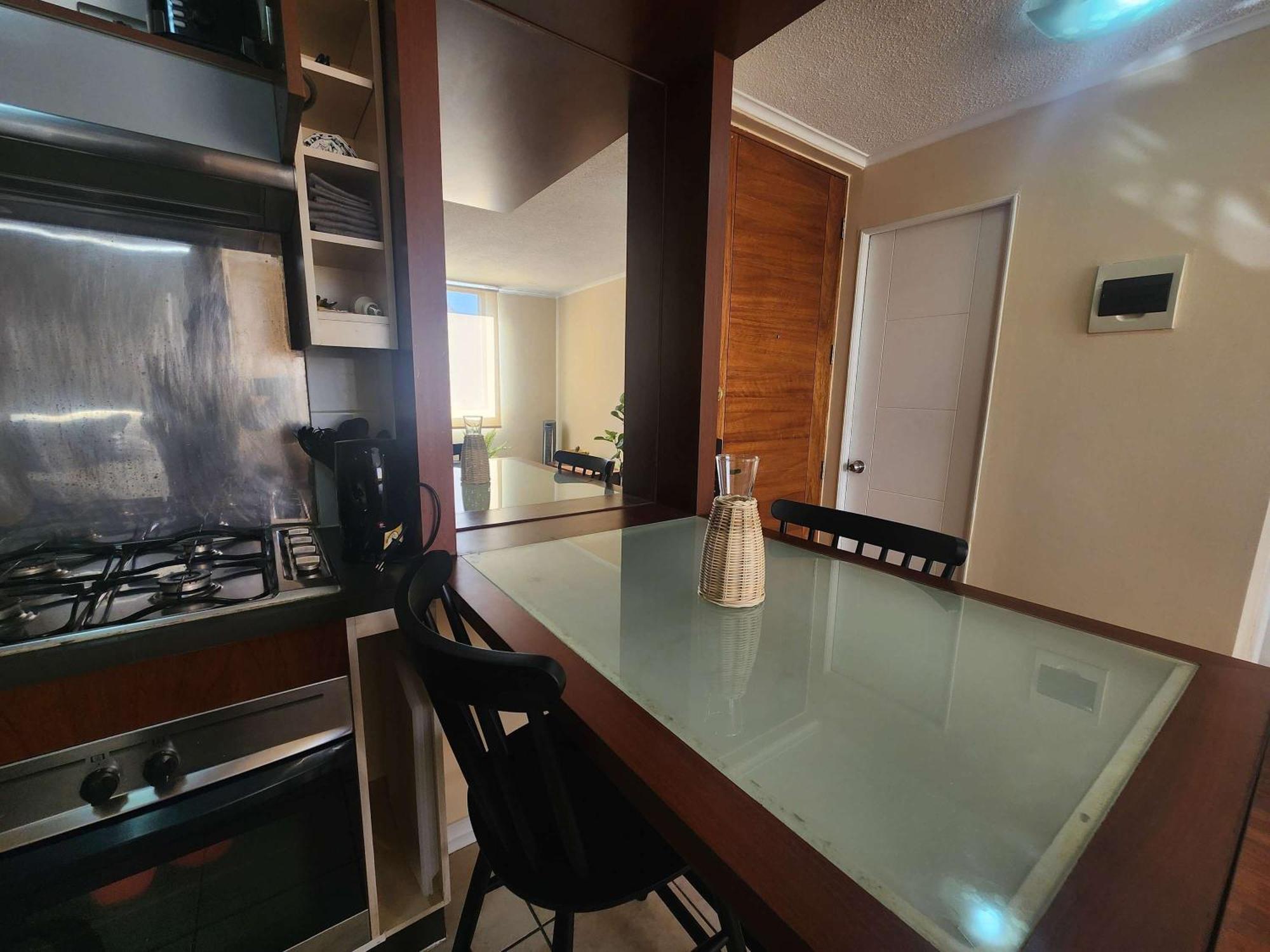 Hom I Comodo Departamento 3pax 2d1b Calle Merced Stgo *