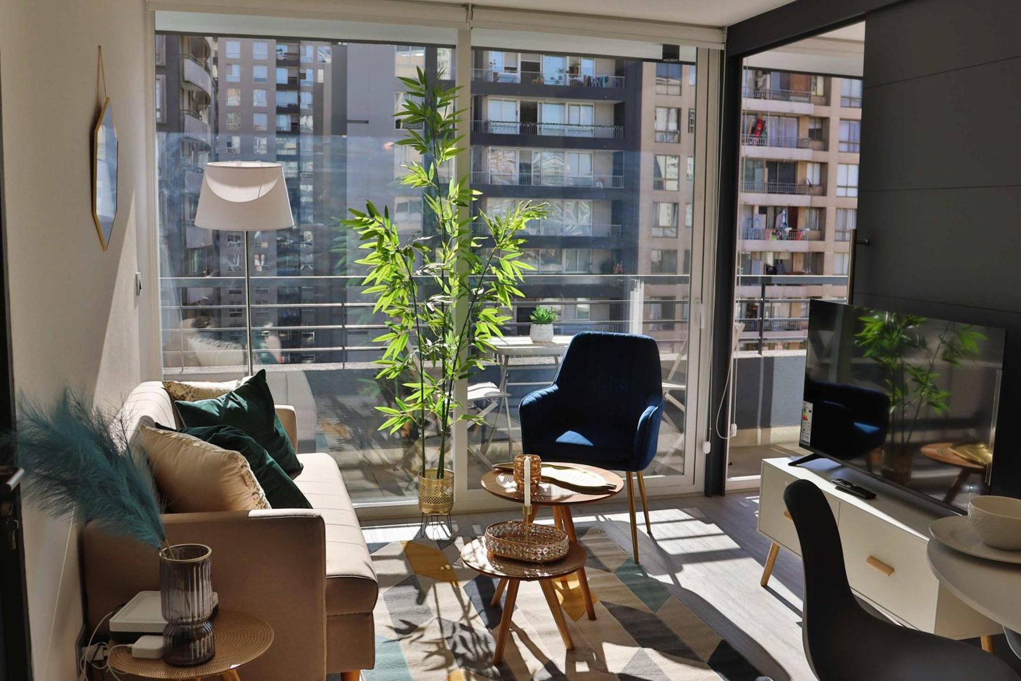 Hom I Depto Nuevo 2d2b 4pax Apartamento Santiago de Chile