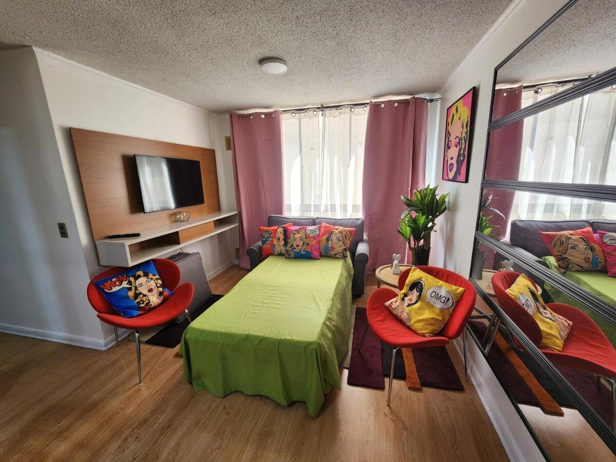 Apartamento Dpto Tematico Al Estilo Popart En El Centro 5pers Santiago