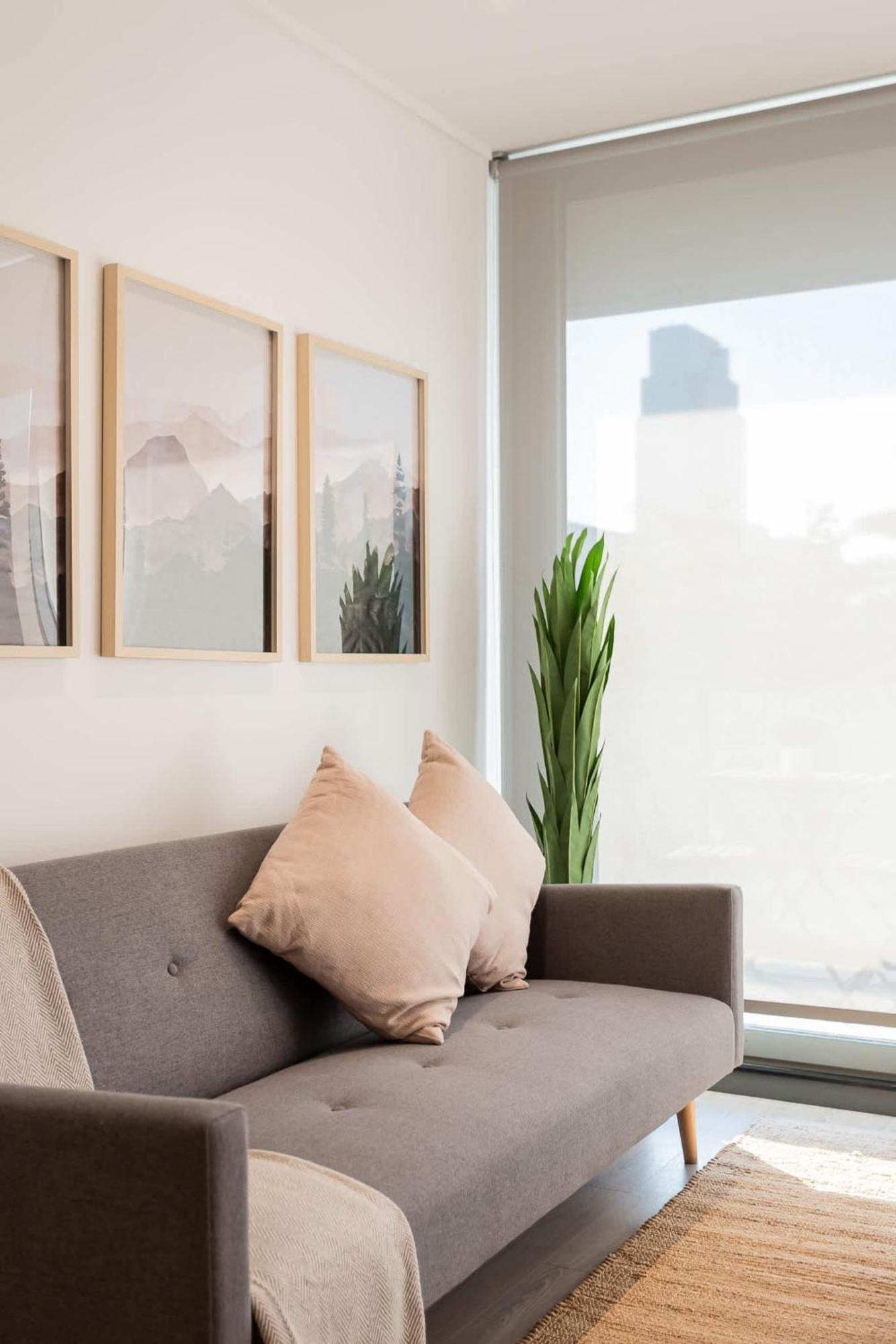 Apartamento Enjoy The Space 2br 2ba Parque Araucano Sector Santiago de Chile